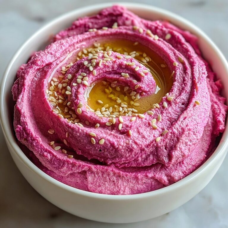 Fresh Radish Hummus: A Colorful and Creamy Dip Delight Recipe